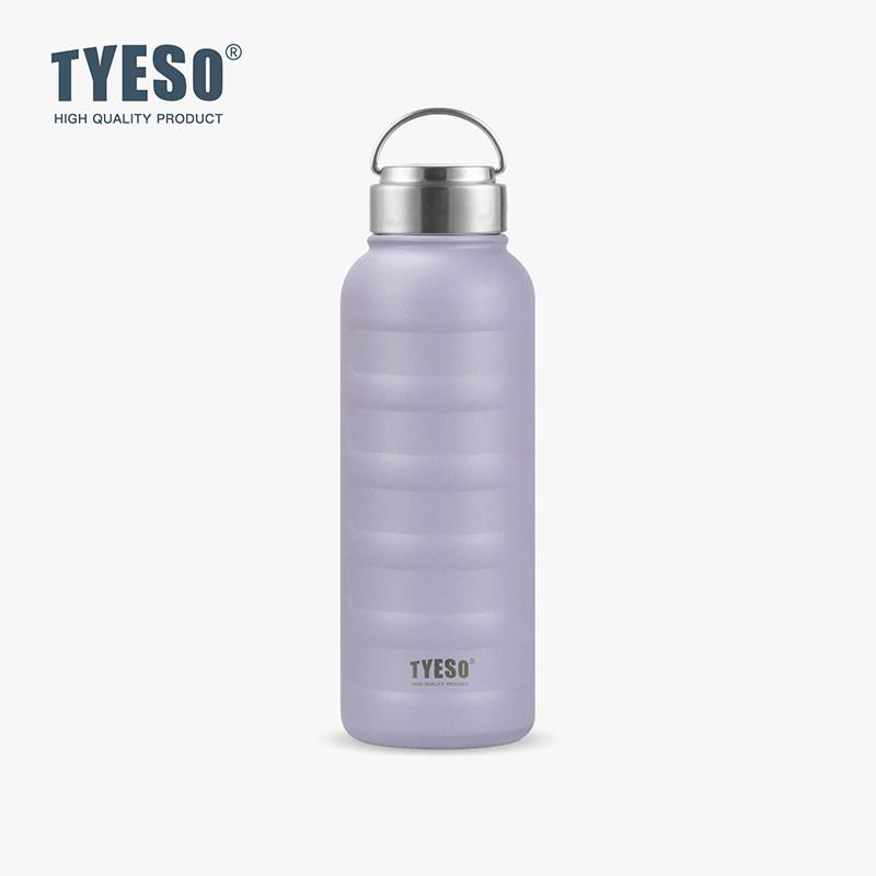 Tyeso 1000ml Large Capacity Vacuum Flasks Stainless Steel Thermos Mug Thermal Tumbler Drinks Cup Water Bottle Portable Thermoses