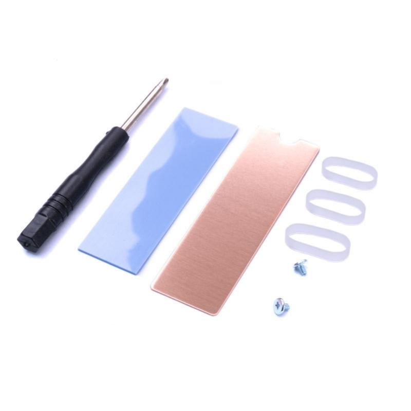 

Metal M.2 2280 SSD Heatsink for M.2 2280 SSD to Boosting Performances and Longevities for Laptop SSD Cooling Management 1