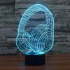 Led Night Superheroes Light Color Changing Mode Living Room Decor Bedroom