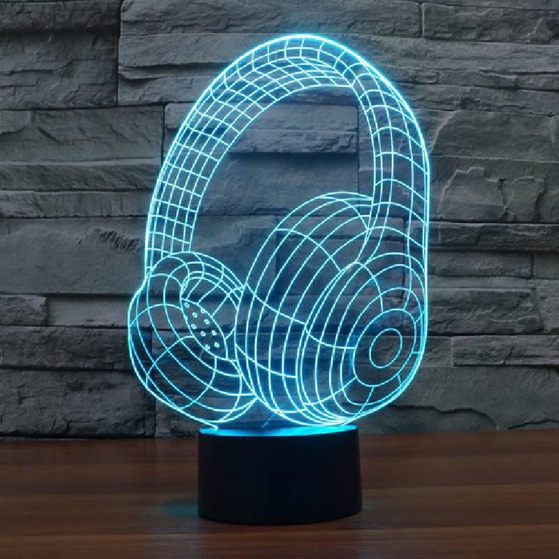 Led Night Superheroes Light Color Changing Mode Living Room Decor Bedroom