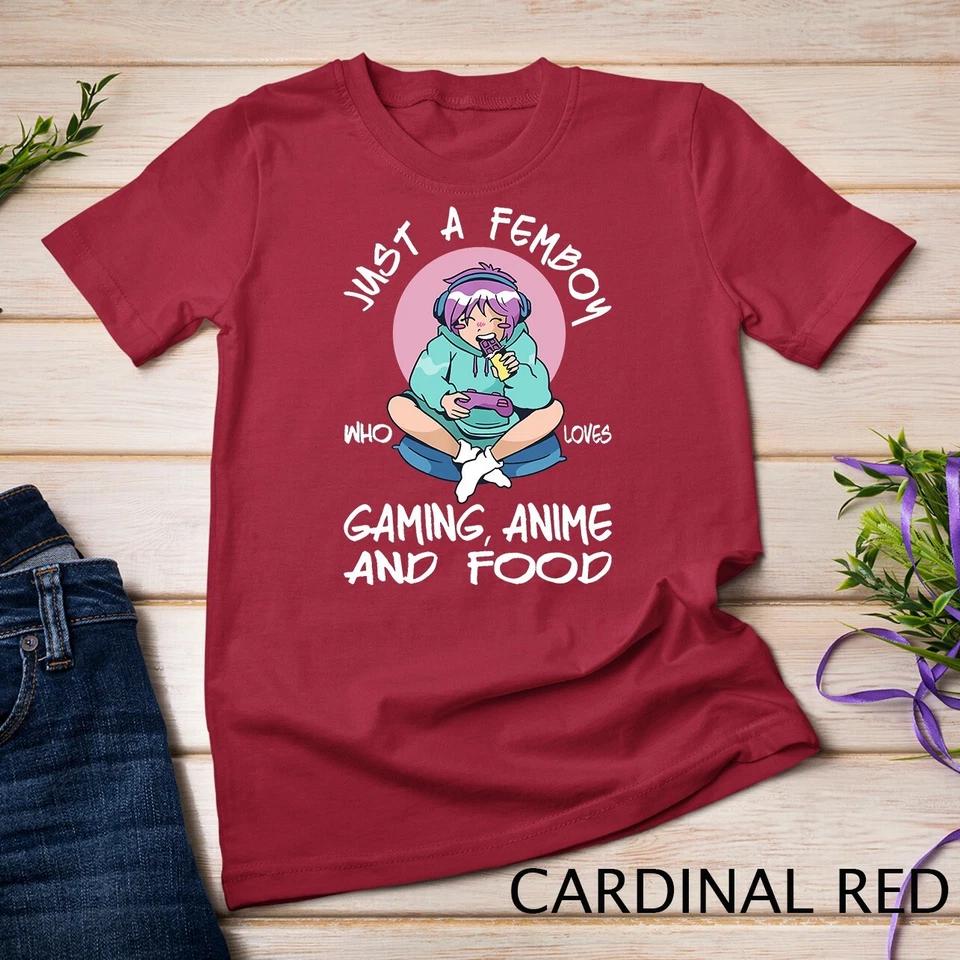 Femboy Outfit - Anime Gaming Femboy Top - Sissies Cosplay T-Shirt Unisex T-shirt 2 M