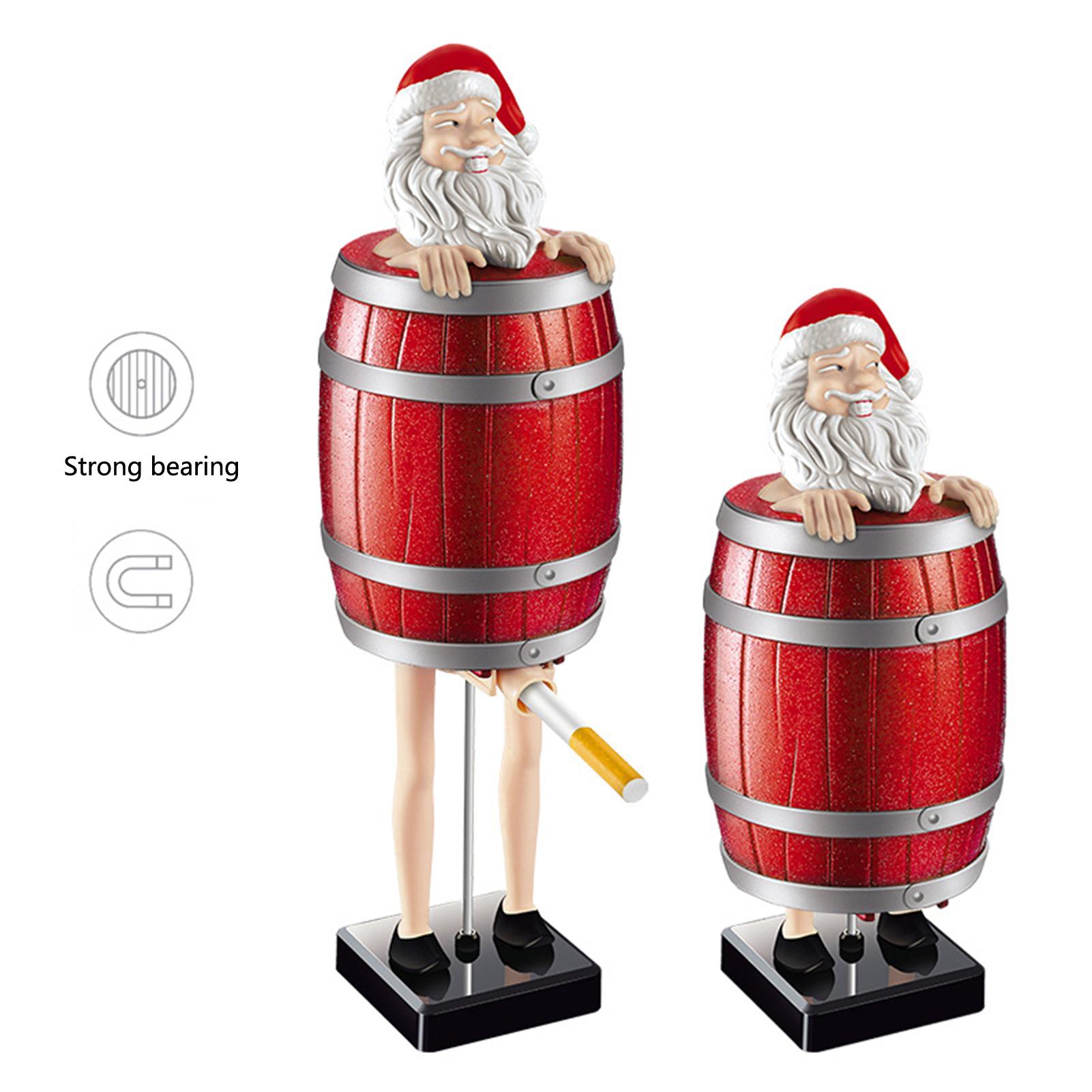 Custodia Porta Sigarette Automatico Zio Strambo Dispenser Sigarette Babbo Natale Scatola Sigarette Scherzo Organizzatori navidad noel