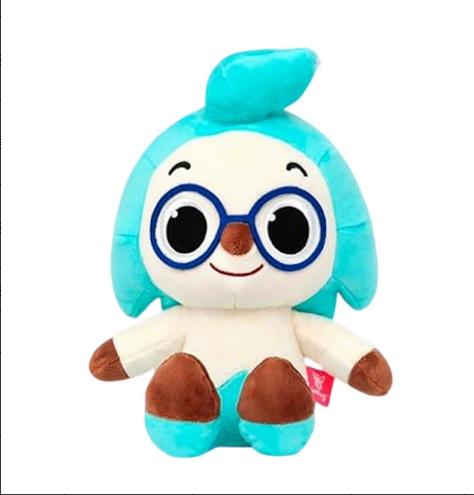 Kawaii Pink Doll Hogi Animated Plush Toy PP Cotton Educational Interactive Playthings for 14 Years Multifunctional Design