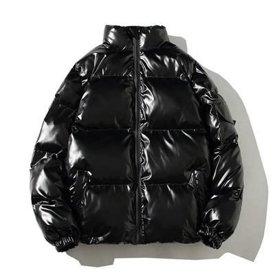 Parka Invernale Uomo Donna Calore Ispessito con Cappuccio Impermeabile Piumino Giacca Cappotto Tinta Unita Casual Streetwear Antivento Capispalla