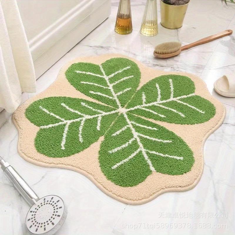 Irregular Living Room Circular Anti Slip Floor Mat Bedroom Bedside Carpet Chair Foot Pad