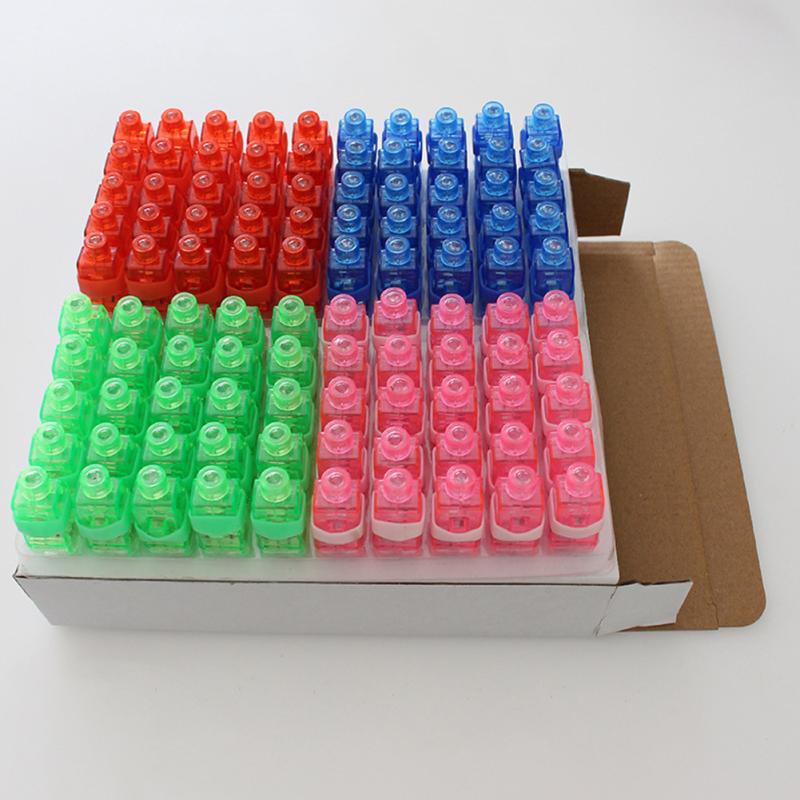 100 stücke Bunte Leuchtende Finger Lichter Sashimi Lampe Glowing Party Favors Für Rave