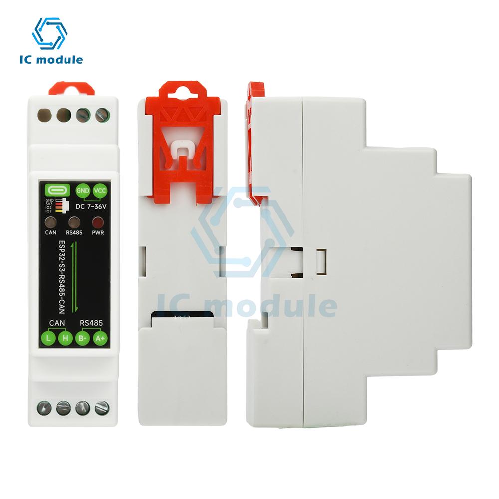 ESP32-S3 RS485/CAN Industrielle Steuerplatine 1-Kanal-Relais mit WiFi Bluetooth & Typ-C-Schnittstelle