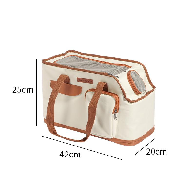 HOOPET Cat Carrier Bag Soft Small Dogs Travel Bags Portable Puppy Outgoing Backpack Breathable Shoulder Handle Bags Pet Supplies