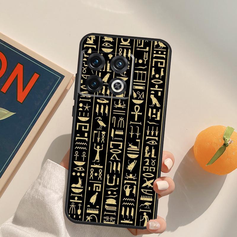 Ägypten Pharao Wandmalerei Hülle Für OnePlus Nord 5 CE 2 3 4 Lite N20 N30 OnePlus 15 13 12 11 13T 10T 10R 12R 13R Abdeckung