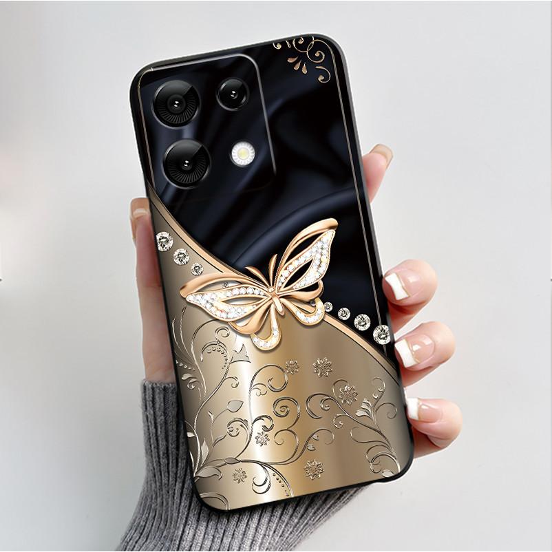 For Umidigi G9 5G G9A G9C G9T Case Fashion Butterfly Flowers Soft TPU Silicone Phone Back Cover for Umidigi G 9 9A 9C 9T Casing