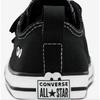 Converse Kids Lightweight Canvas All Star Eyes Infant Children Shoes Black