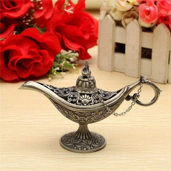 Magic Genie Lamps Incense Burners Retro Oil Home Decor Classic Gift