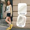 Genuine leather Forrest Gump shoes women's 2025 summer new thick-soled versatile little white shoes women's color matching retro ballet training s