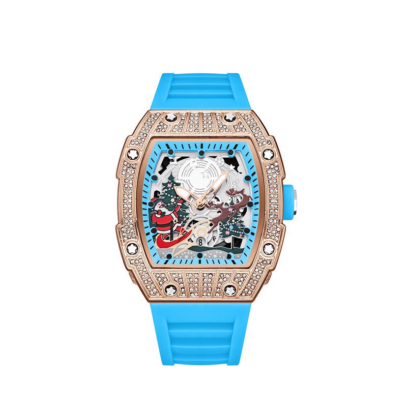 Zido Large Dial Richard Series Luminous Calendar Men s Quartz Watch Bare Watch
