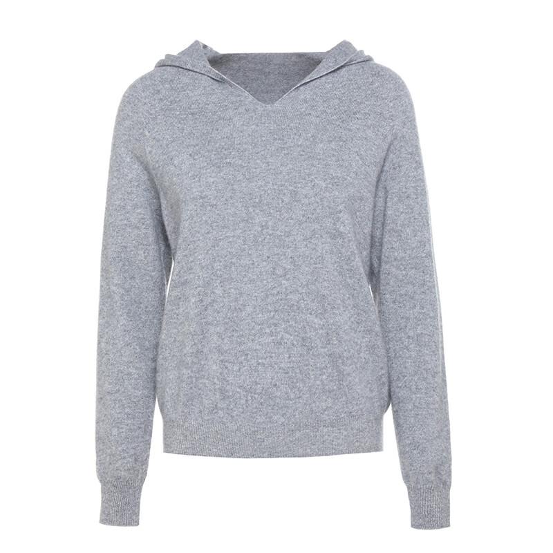 G·TENNA MH82005 Women's Hooded Cashmere Pullover Sweater