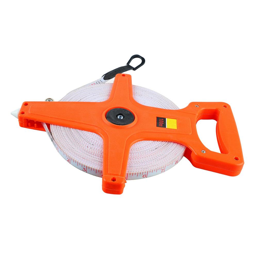 Fiberglass Measuring Tape Retractable Erosion Proof Foldable Long Measure 100meter