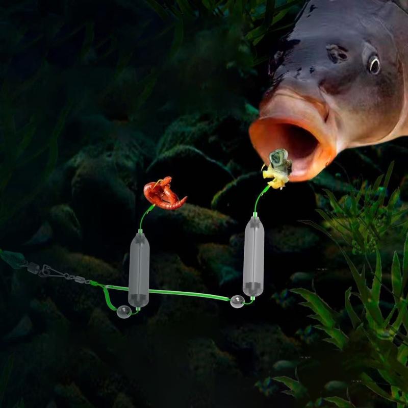 Fishing Tackle Accessories Reverse Bottom Rigs Iseni Hook Floating Tear Drop Rig Anti Separation Base Fishing Hook