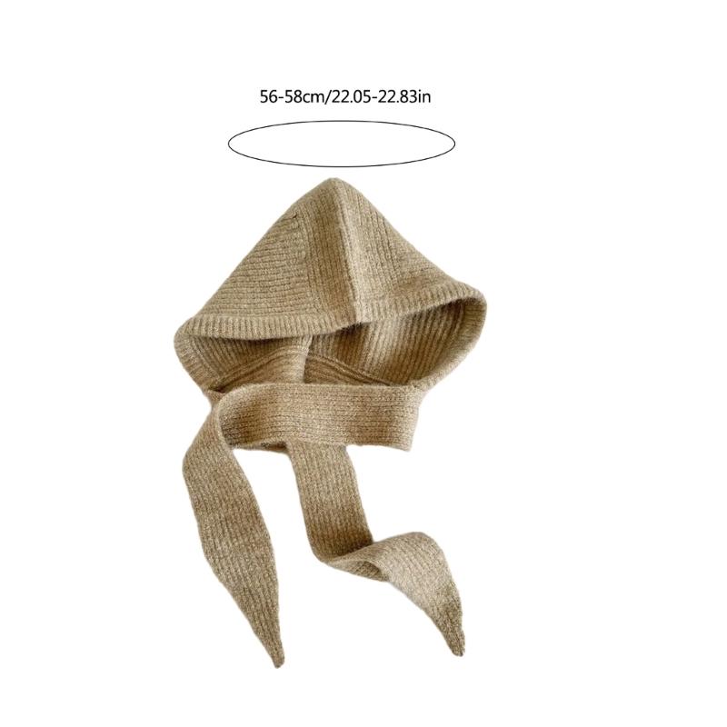 Winter Windproof Knitted Hat Balaclava Outdoor Hat Multifunctional Headwear for Men and Women