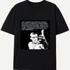 Hate "movie T-shirt - Retro 90s French Movie Pattern T-shirt for Men, Summer New Unisex Casual T-shirt