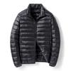 Autumn New Light Down Jacket Men's Short Warm Light White Duck Down Autumn and Winter Coat