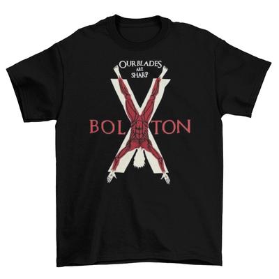 Game Of Thrones Hus Bolton T-skjorte NWT Lisensiert og Offisiell
