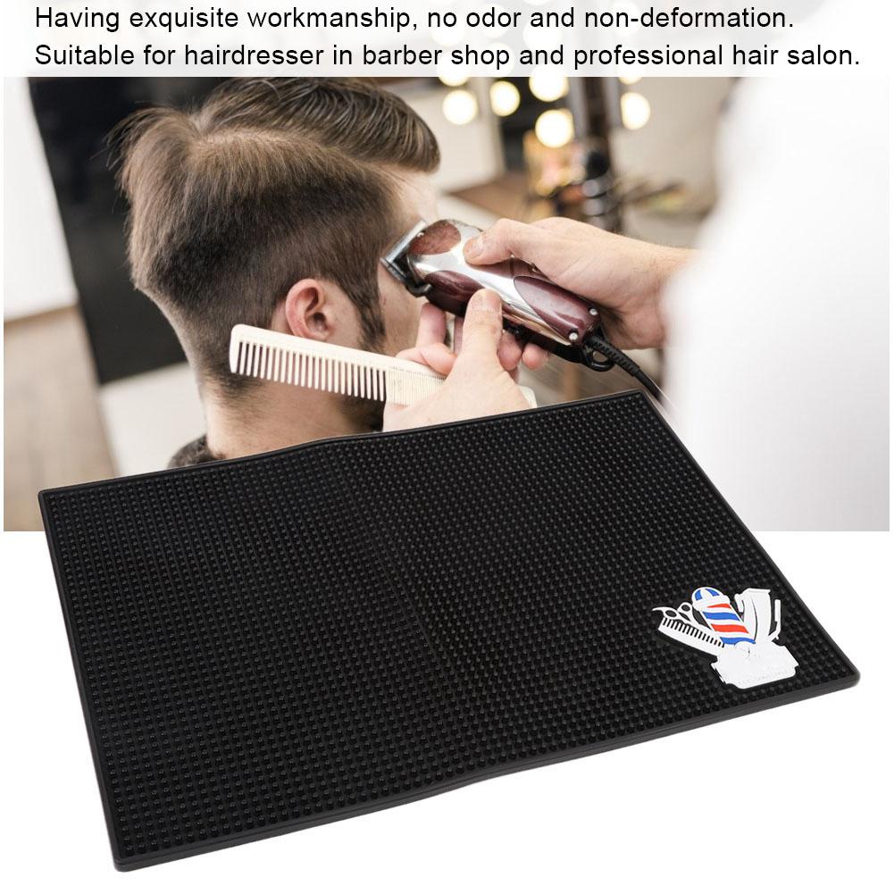 PU Non Slip Pad Soft Anti Skid Mat Cushion Hairdresser Tools for Barber Shop Hair Salon