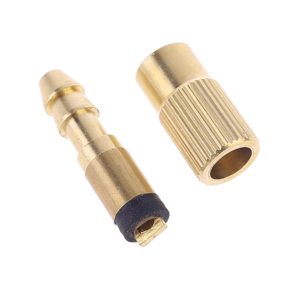 Copper Thread Screw Type Tire Inflator Adapter Metal Blow Gun Adapter Durable