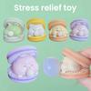 Bubble Animal Macaron Fidget Toy Stress Relief Dog Cat Rabbit Frog Squeeze Sensory Toy Anti-Anxiety Soft Stress Ball Pinch Desk Toy