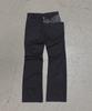 Mosan Contrast Bootcut Pants (Charcoal)