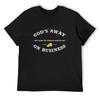 God's Away On Business T-Shirt Sports Fans Graphic T Shirts T-shirts Oversize Plus Size Clothes Anime Shirts Men