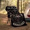Personalized Custom Name Blanket - Viking Sign Print Design,Blanket for Sofa,Bed,Travel,Camping - Soft and Warm, Great Gift