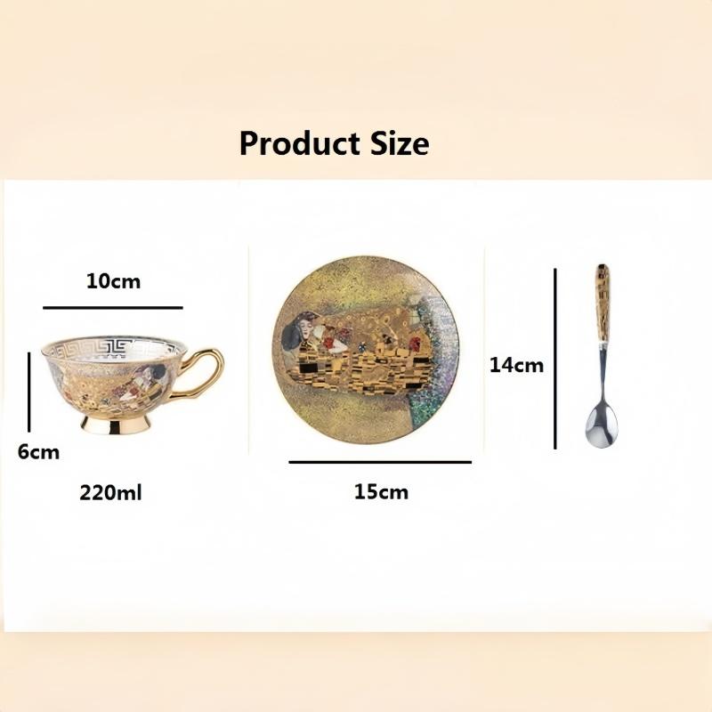 European-style bone china high-value coffee cup gift box set ceramic cups tea sets afternoon tea cups and companion gifts