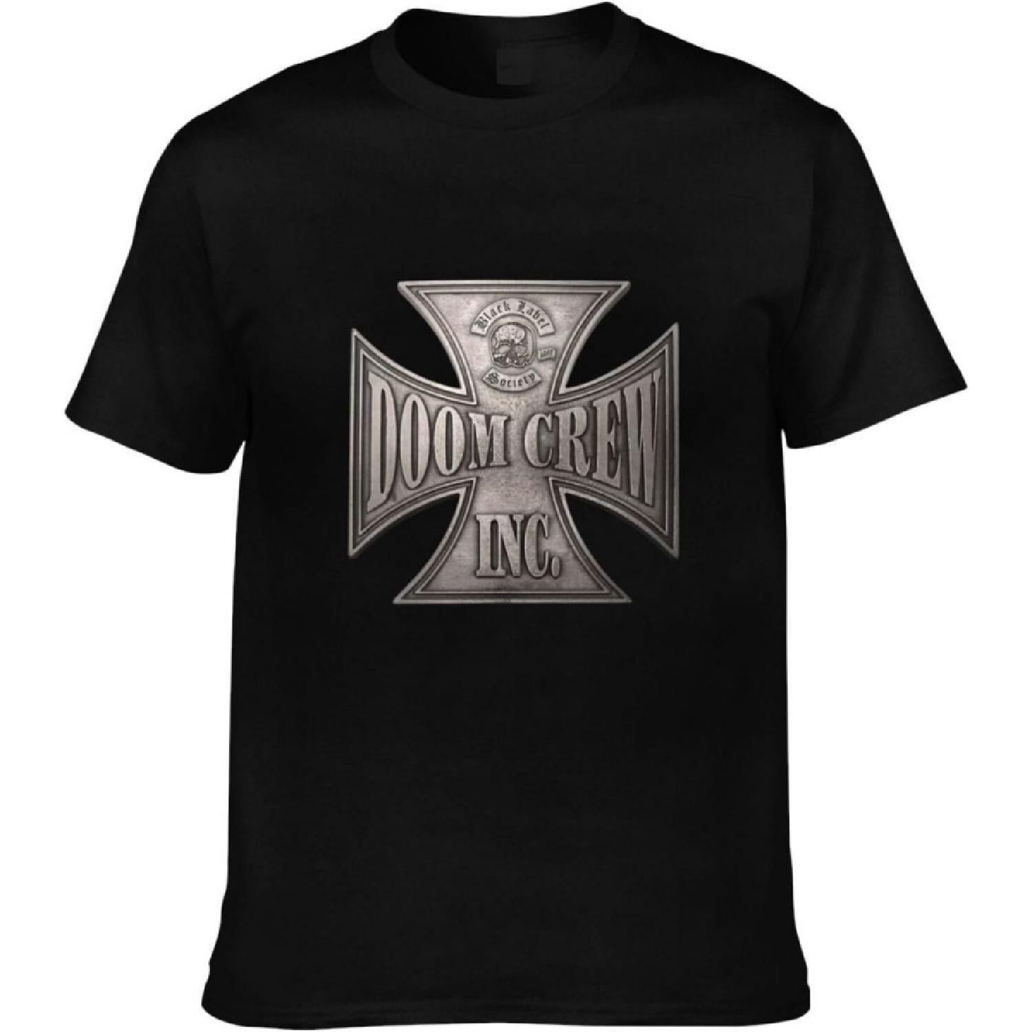 

T-Shirt Black Label Society Men s T-Shirt Short Sleeve Cotton Tee Casual Crewneck Workout Sports Shirt Tops(1) S разноцветный