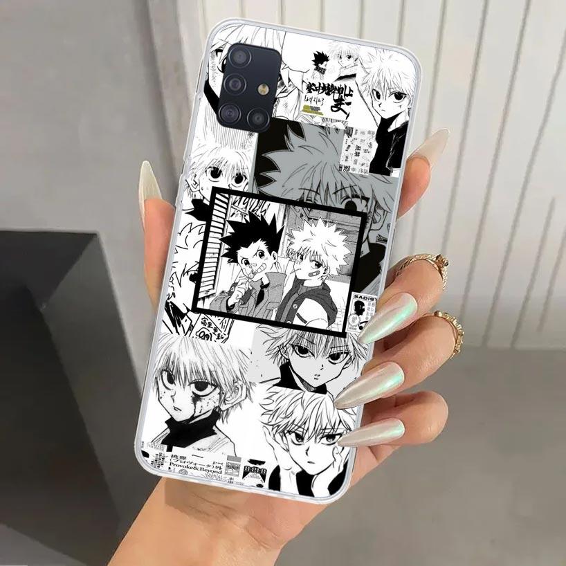 Killua Hunter HXH Phone Case for Samsung Galaxy A52 A32 A22 A12 A02S A50S A30S A10S Note 20 Ultra 10 Plus S10 A31 A20 A71 A72 Ga