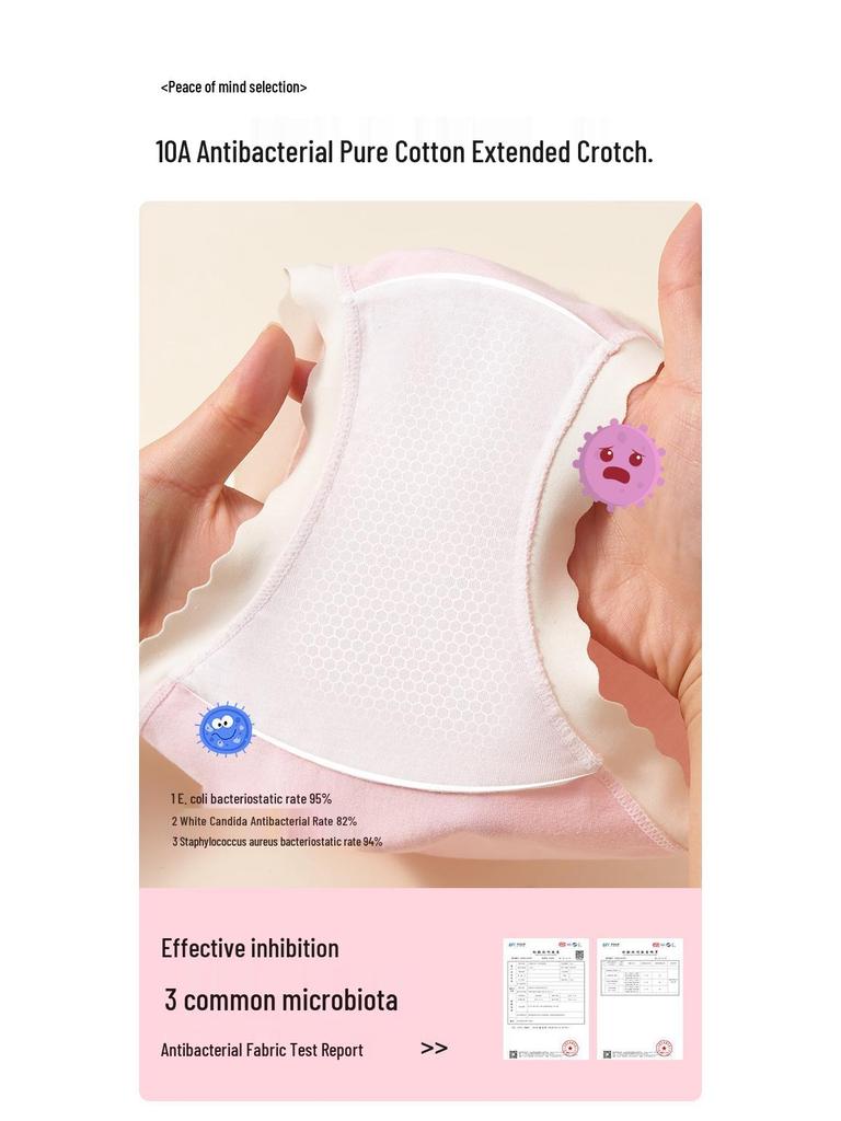 Custom High-Waisted Cotton Briefs for Older Girls – No Wedgies, Class A Quality