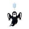 Halloween Hanging Decorative Light with Rechargeable Button Battery for Indoor Outdoor Party Decor