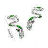 Orecchini a lobo serpente, Ear Cuff serpente, Orecchini rampanti serpente forati, Regali, Orecchini per cartilagine orecchio sinistro/destro per adolescenti