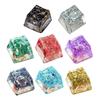 OEM Height Resin Keycap Featuring Color Foil Backlight for Mechanical Keyboards for Gamers and Collectors