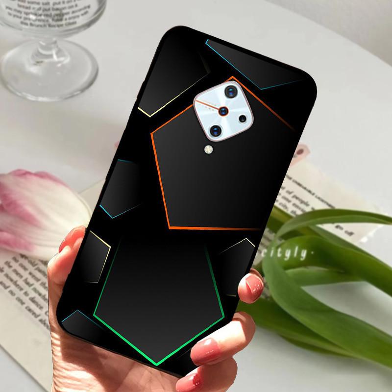 For Vivo V17 Case Cover S1 Pro Silicone Soft Painted Phone Case for VIVO 1920 V17 Russia Case TPU Bumper for vivoV17 V 17 s1Pro