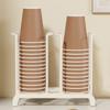 Kitchen Paper Cup Holder Disposables Cups Picker Multifunctional Desktop Cup Storage Rack Household Coffee Cup Holder For Home