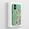 Cover Case For Oppo Realme C67 C65 C63 C61 C25 C25S C25Y C30 C30S C31 C33 C35 C55 C51 C53 Lazy Cat Soft Liquid Silicone Protective Shell For Oppo Capa