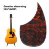 40/41in Size Guitar Pickguard Celluloid Material Self Adhesive Pickguard  For Acoustic Guitars