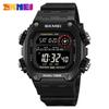 SKMEI 2126 Sports Watches for Men Waterproof Stopwatch Alarm LED Display Digital Countdown Mens Wristwatch Clock Montre Homme