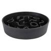 DISTRICT70 Mangeoire Lente Pour Chiens Bambou 21 Cm Gris Foncé 444037