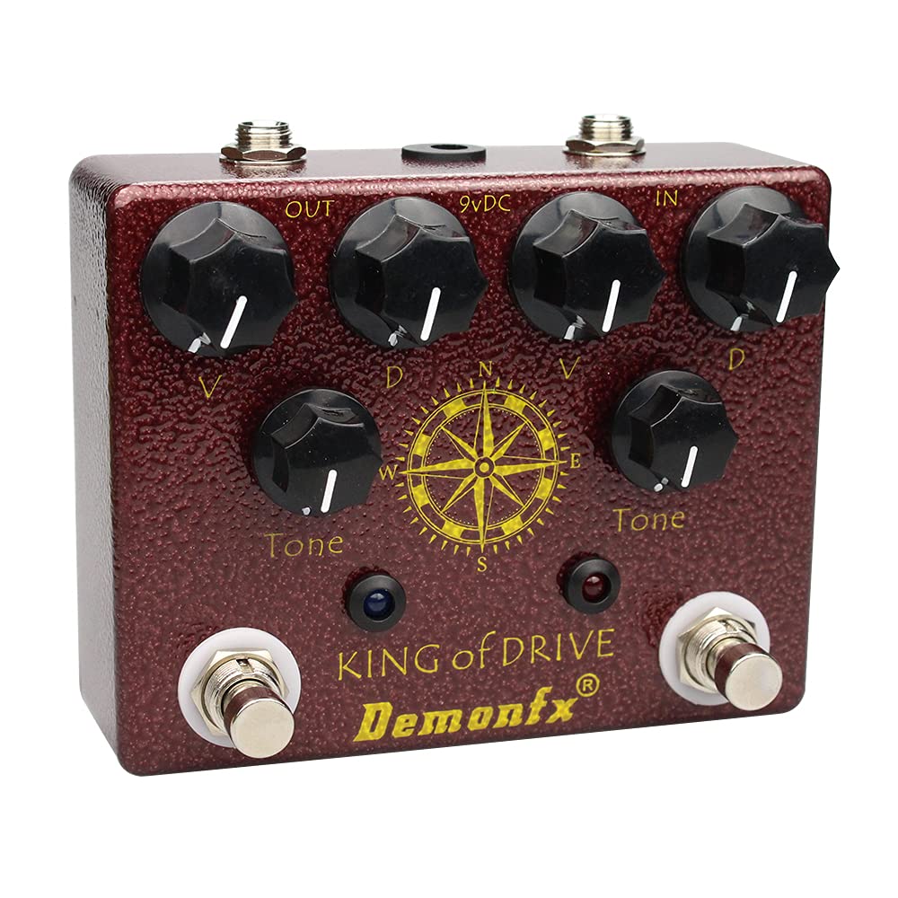 Demonfx KING OF Overdrive Guitar Effector DRIVE/OverDrive