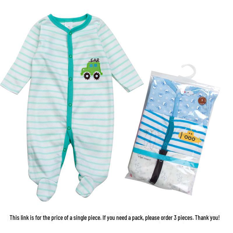 

Комбінезон Carter s для новонароджених з чохлом для ніг - весняно-літній повсякденний одяг для повзання NB(Newborn)