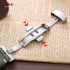 Waterproof Sailcloth Watch Band Butterfly Buckle Sailcloth Strap Quick Release 18/19/20/21/22mm Durable Nylon Bracelet Wristbelt