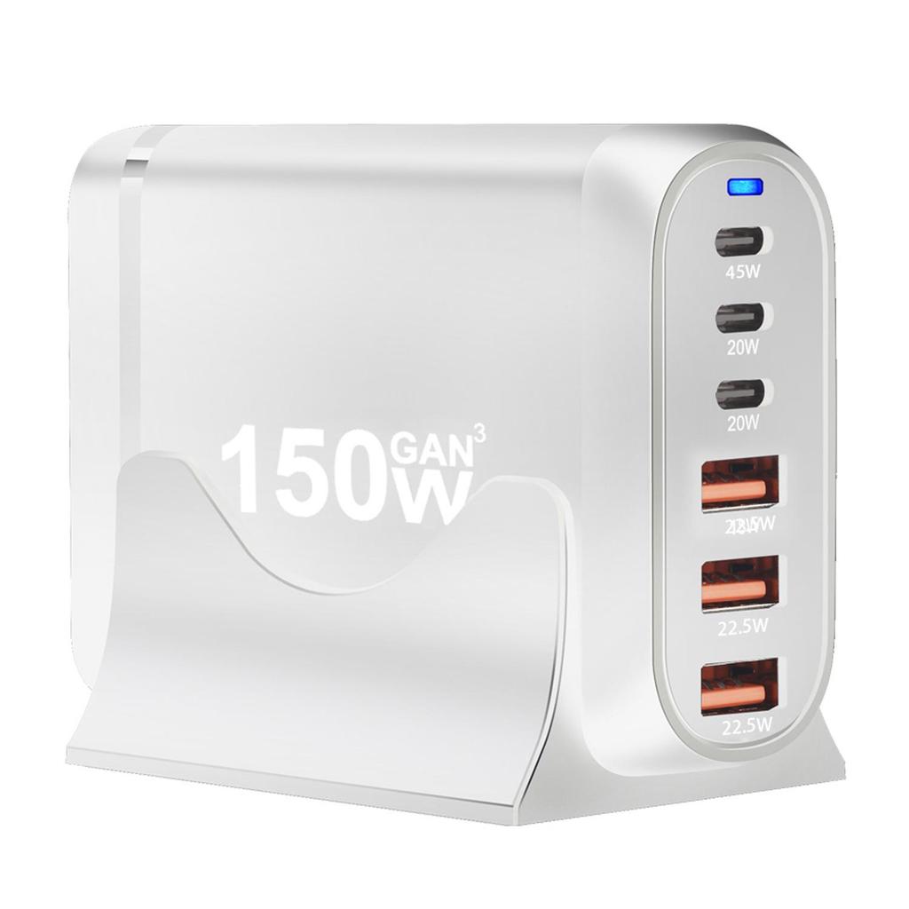 150W Multi-Port USB-PD Fast Charging Desktop Laptop Charger