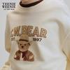 Teenie Weenie Women's Bear Letter Sweatshirt