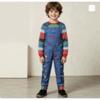 Chucky Cosplay Costume for Men and Women, Soaked Shirt and Pants, Movie, Halloween, Carnival, Horror Party, Clothing
